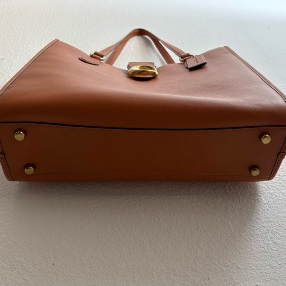Coach Theo Tote Shoulder Bag in Canyon Calf Leather CA114 - Picture 10 of 16